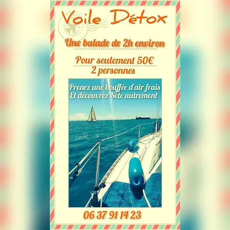 Botel Voilier Sète: Unique With Sea Theater Views Sete